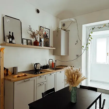 Luminoso Open Space Nel Centro Di Apartamento